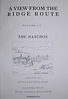A VIEW FROM THE RIDGE ROUTE: The Ranchos