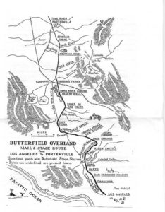 Overland Mail & Stage Route